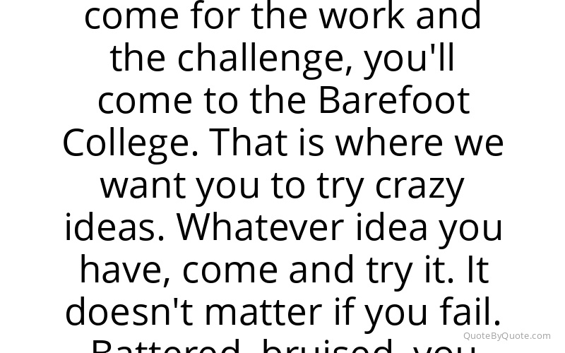 Preview image for this quote by Bunker Roy