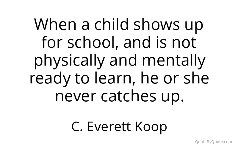 Preview image for this quote by C. Everett Koop