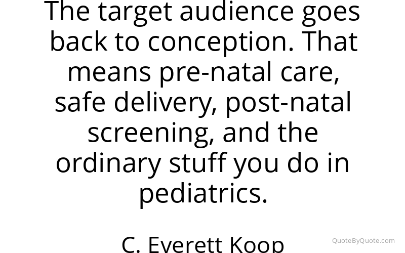 Preview image for this quote by C. Everett Koop