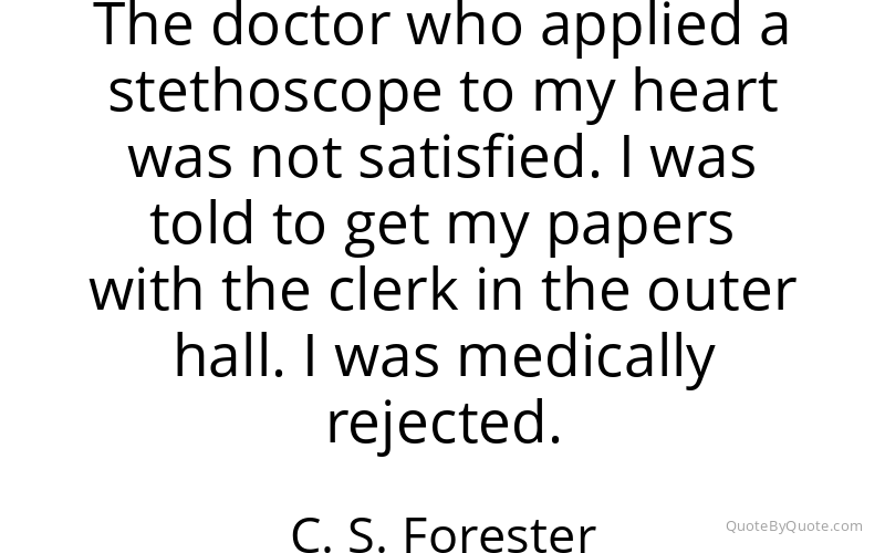 Preview image for this quote by C. S. Forester
