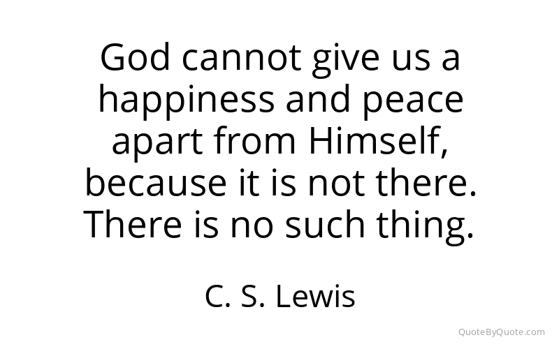 Preview image for this quote by C. S. Lewis