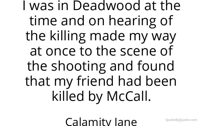 Preview image for this quote by Calamity Jane