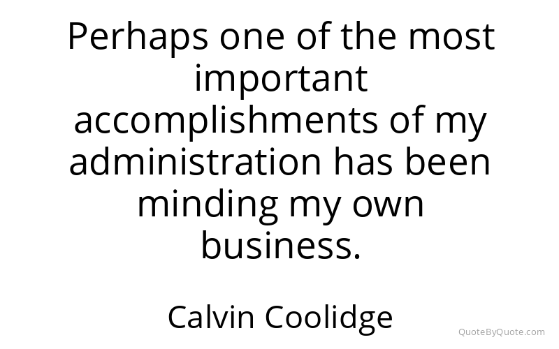 Preview image for this quote by Calvin Coolidge