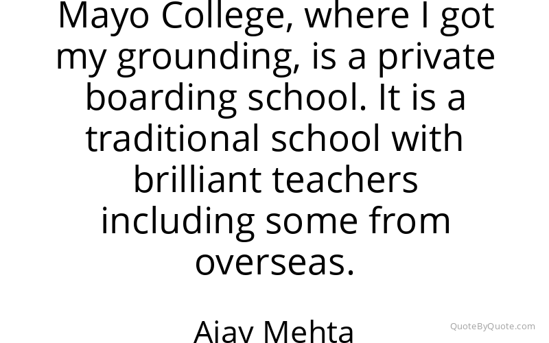 Preview image for this quote by Ajay Mehta