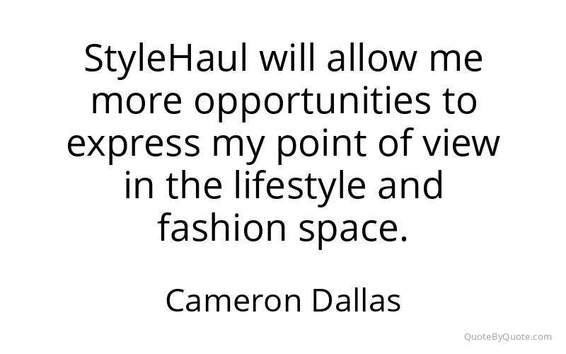 Preview image for this quote by Cameron Dallas