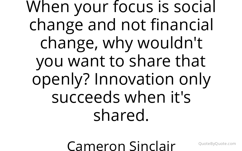 Preview image for this quote by Cameron Sinclair