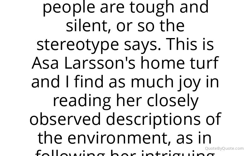 Preview image for this quote by Camilla Lackberg