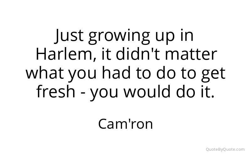 Preview image for this quote by Cam'ron