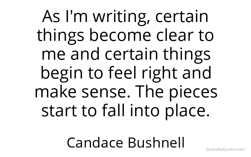 Preview image for this quote by Candace Bushnell