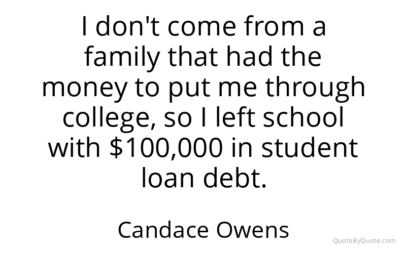 Preview image for this quote by Candace Owens