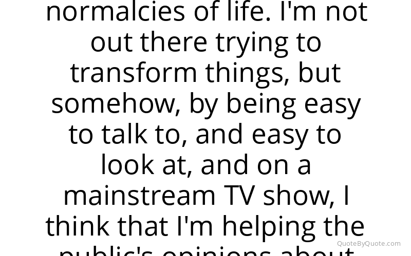 Preview image for this quote by Candis Cayne