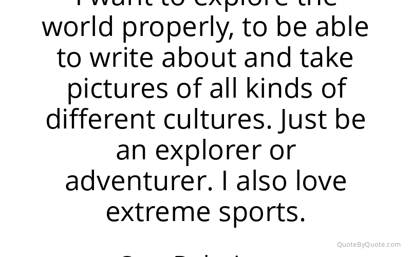 Preview image for this quote by Cara Delevingne