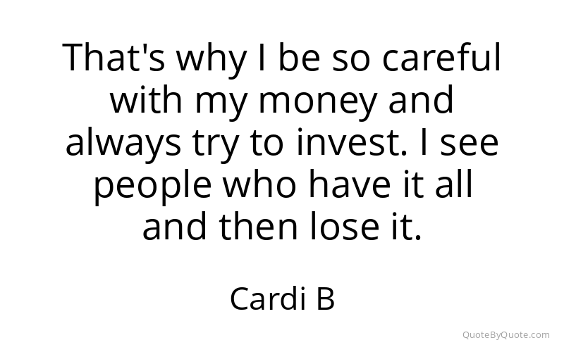 Preview image for this quote by Cardi B