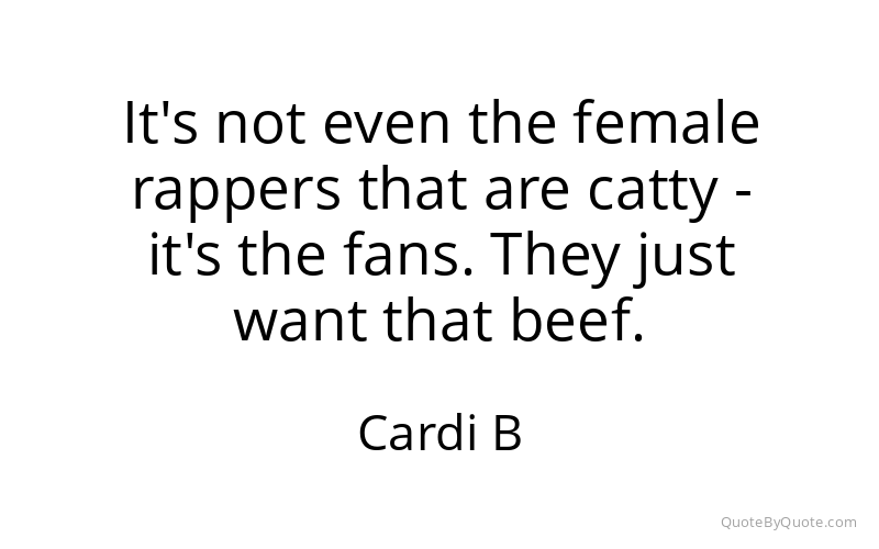 Preview image for this quote by Cardi B