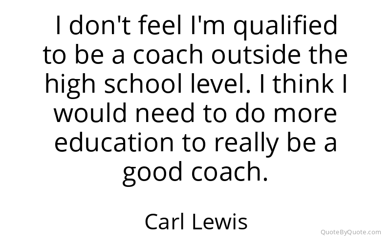 Preview image for this quote by Carl Lewis