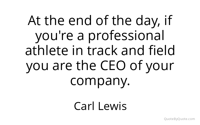 Preview image for this quote by Carl Lewis