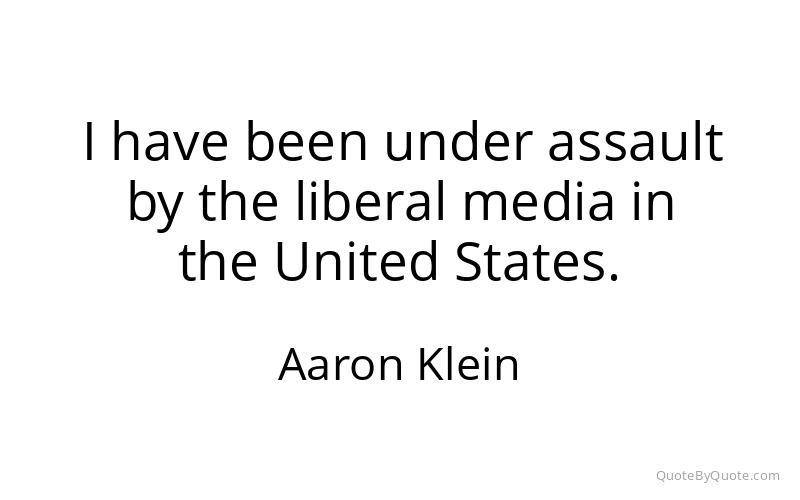 Preview image for this quote by Aaron Klein