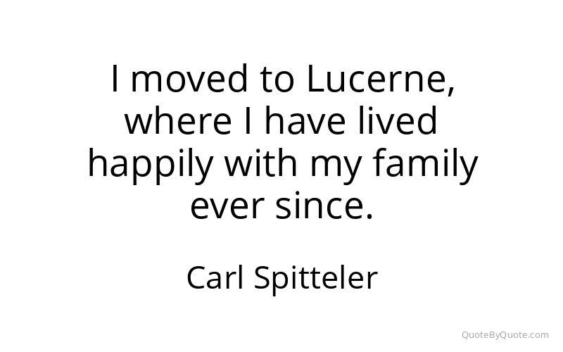 Preview image for this quote by Carl Spitteler