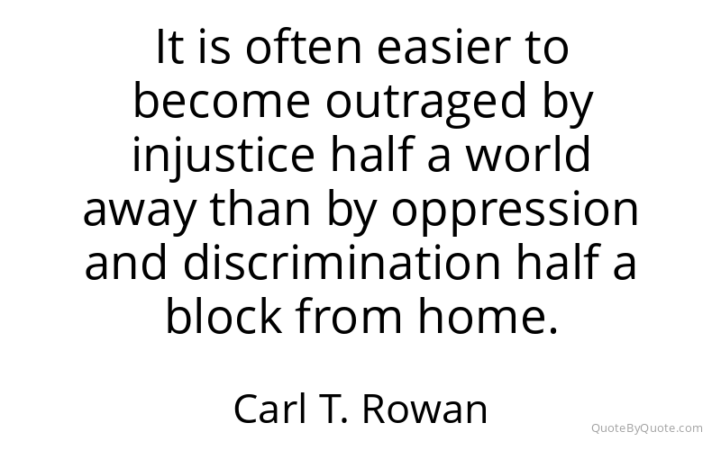 Preview image for this quote by Carl T. Rowan