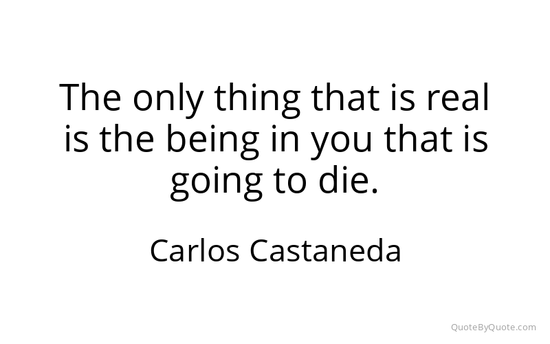Preview image for this quote by Carlos Castaneda