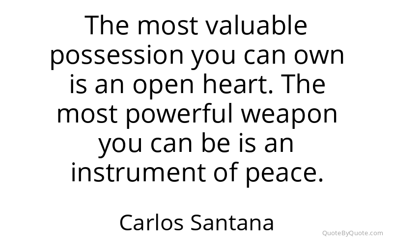 Preview image for this quote by Carlos Santana