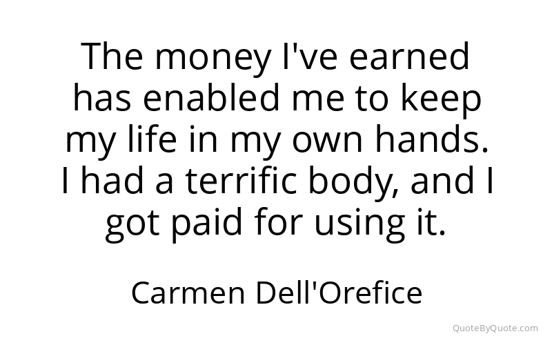 Preview image for this quote by Carmen Dell'Orefice