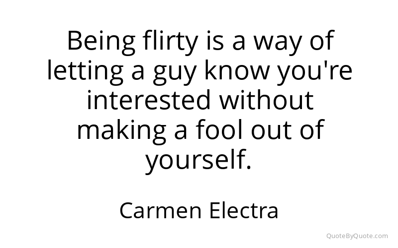 Preview image for this quote by Carmen Electra