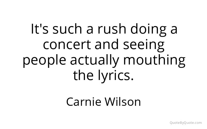 Preview image for this quote by Carnie Wilson