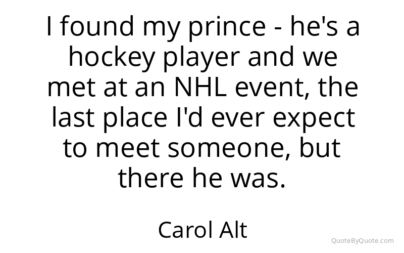 Preview image for this quote by Carol Alt