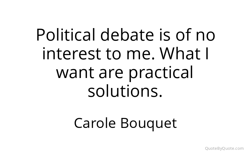 Preview image for this quote by Carole Bouquet