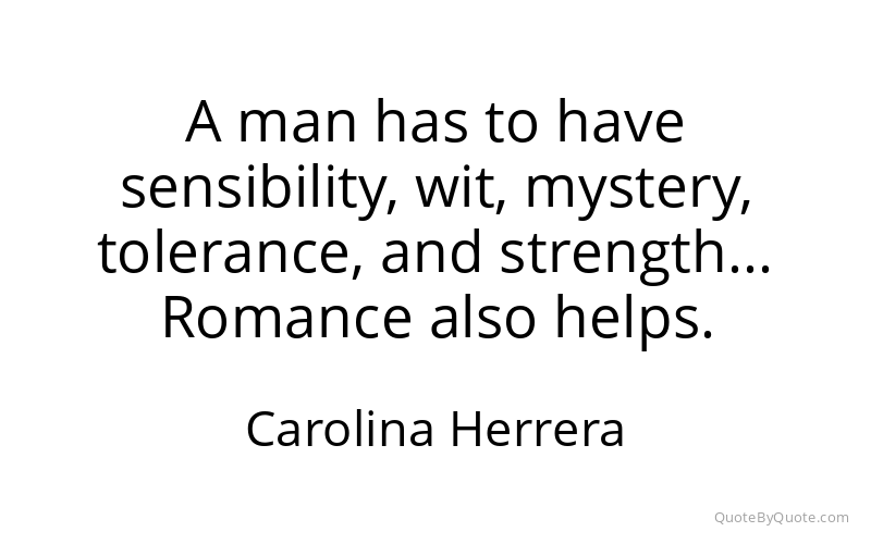 Preview image for this quote by Carolina Herrera