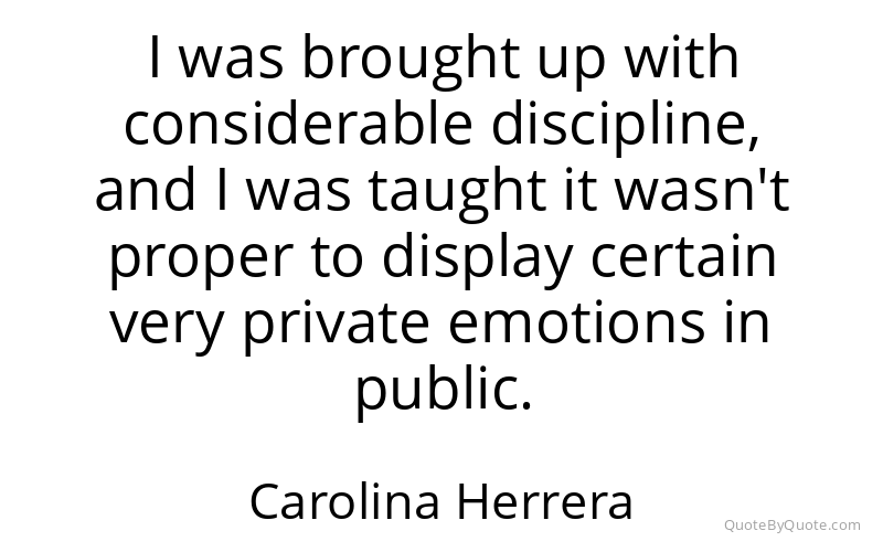 Preview image for this quote by Carolina Herrera
