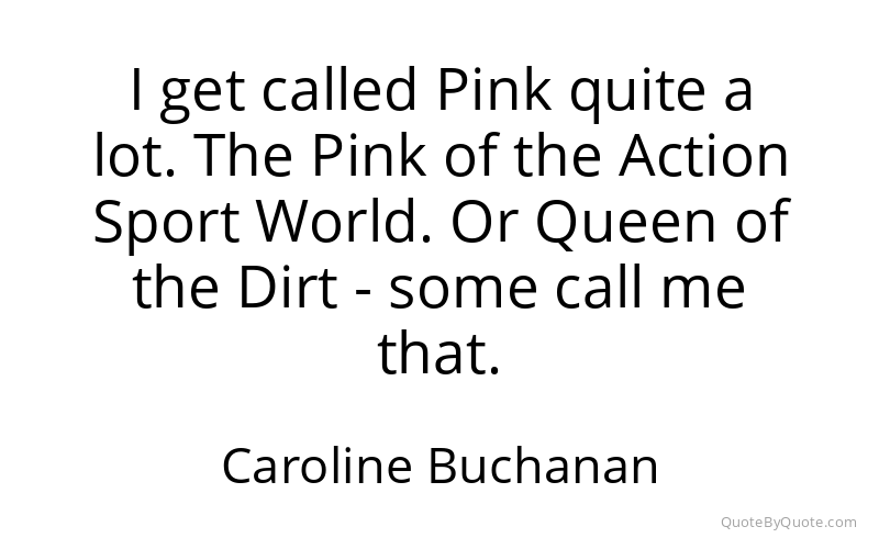 Preview image for this quote by Caroline Buchanan