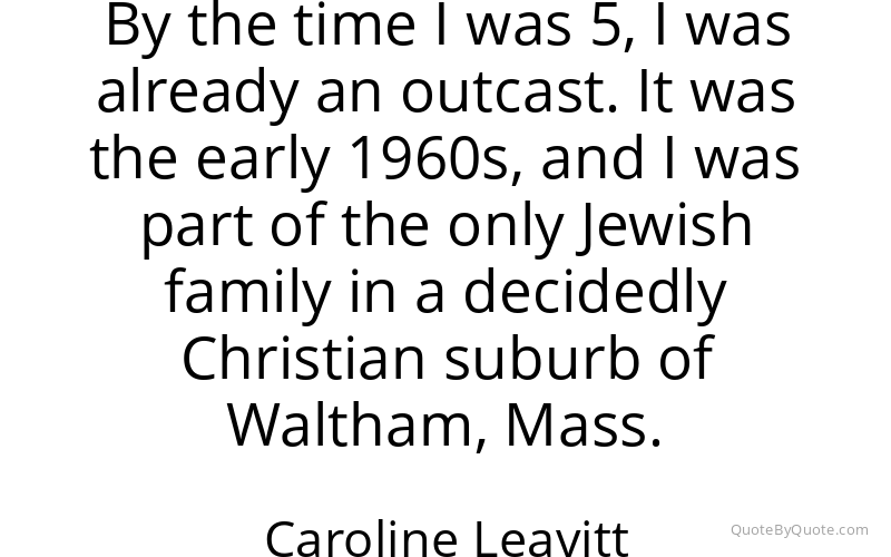 Preview image for this quote by Caroline Leavitt