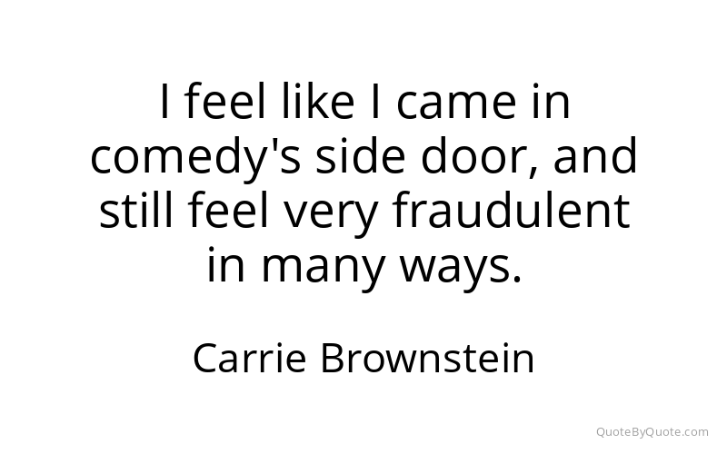 Preview image for this quote by Carrie Brownstein
