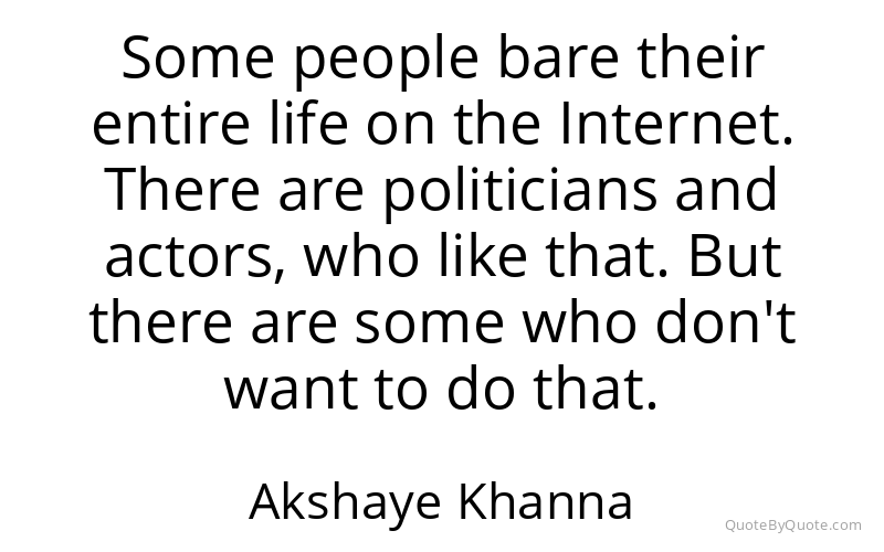 Preview image for this quote by Akshaye Khanna
