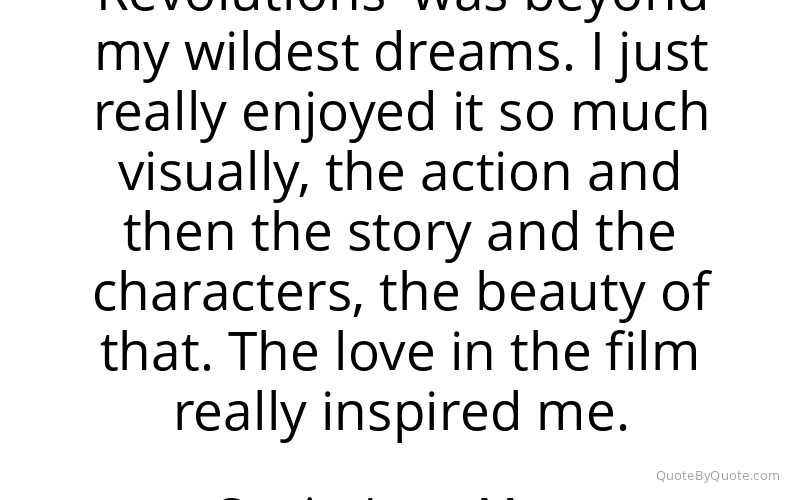 Preview image for this quote by Carrie-Anne Moss