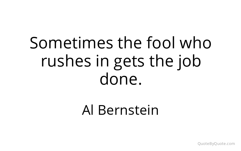 Preview image for this quote by Al Bernstein