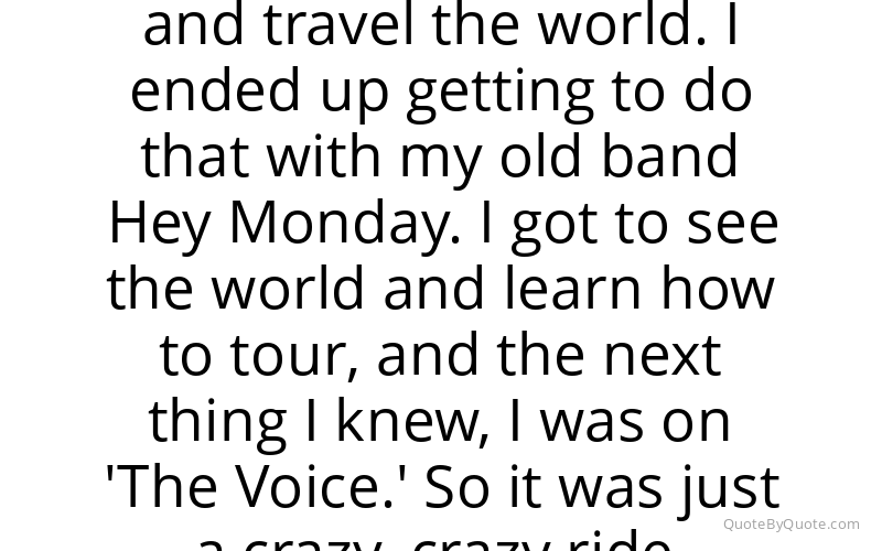 Preview image for this quote by Cassadee Pope