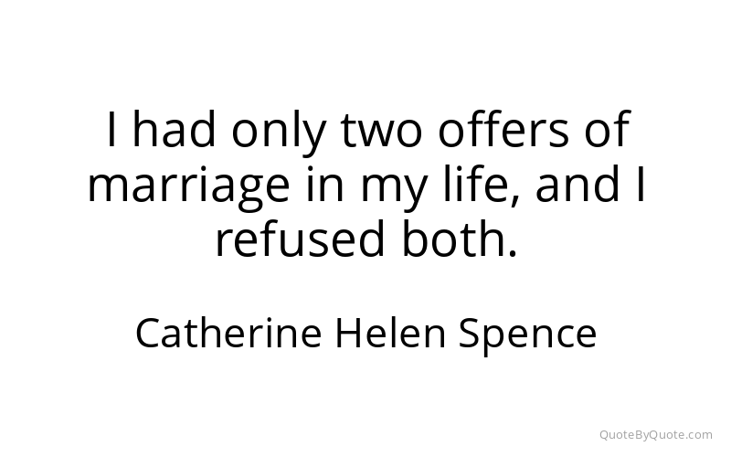 Preview image for this quote by Catherine Helen Spence