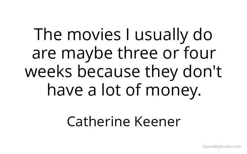 Preview image for this quote by Catherine Keener