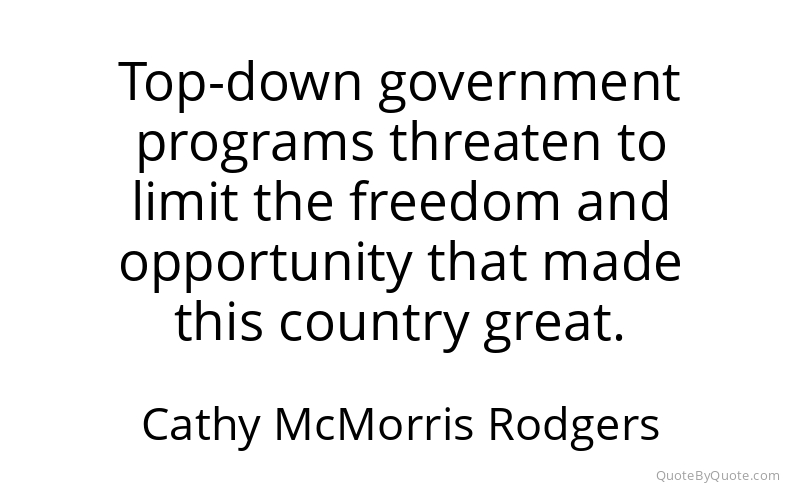 Preview image for this quote by Cathy McMorris Rodgers