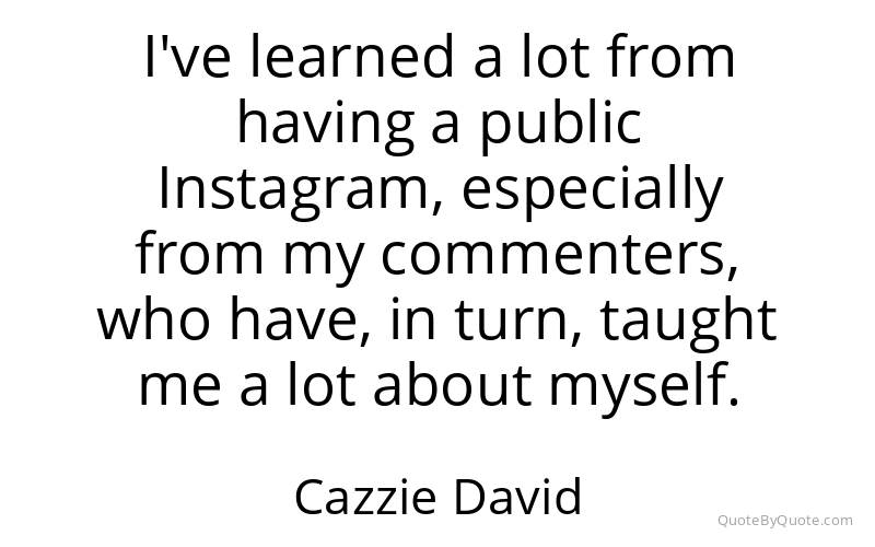 Preview image for this quote by Cazzie David