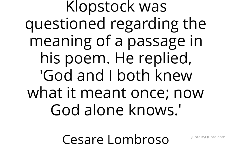 Preview image for this quote by Cesare Lombroso