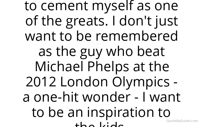Preview image for this quote by Chad le Clos