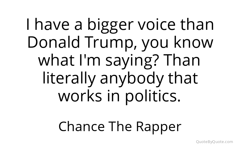 Preview image for this quote by Chance The Rapper