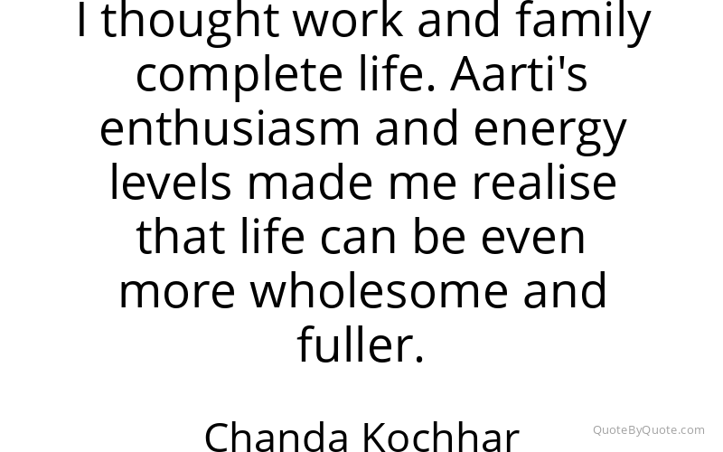 Preview image for this quote by Chanda Kochhar