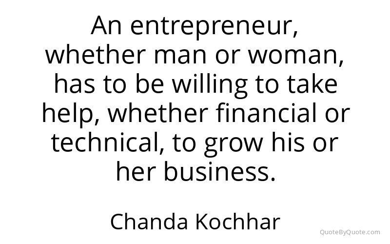Preview image for this quote by Chanda Kochhar