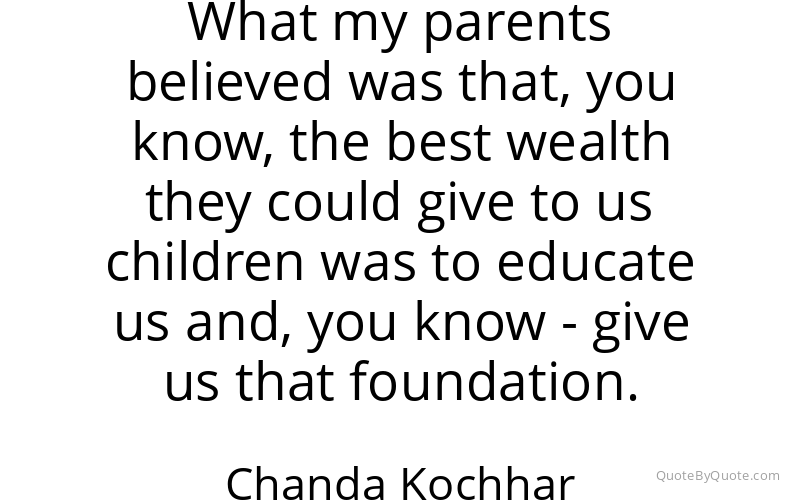 Preview image for this quote by Chanda Kochhar
