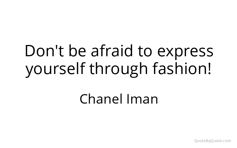 Preview image for this quote by Chanel Iman